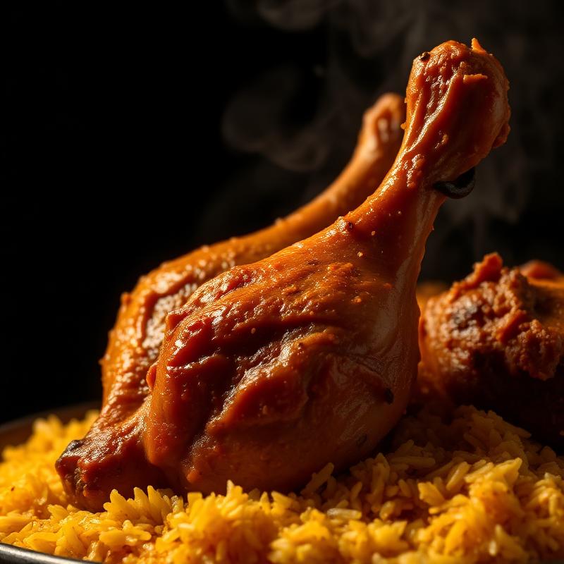 Double Joint Chicken Dum Biryani